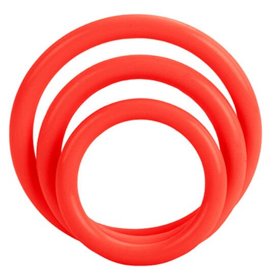 CALEXOTICS - TRI - RINGS SET RED - Kink&Play