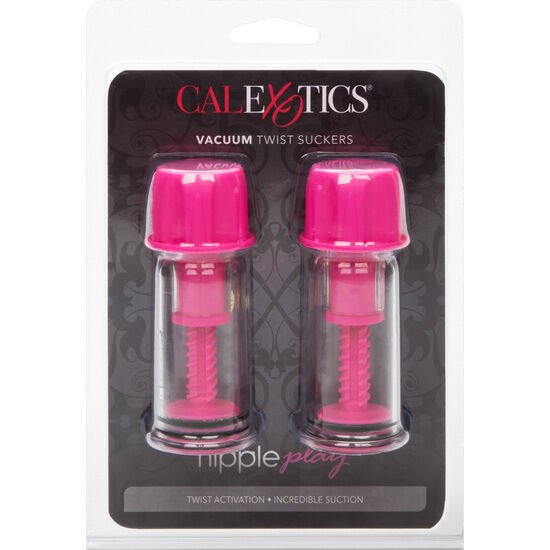 CALEXOTICS - VACCUM TWIST PINK NIPPLES STIMULATING WAVES - Kink&Play