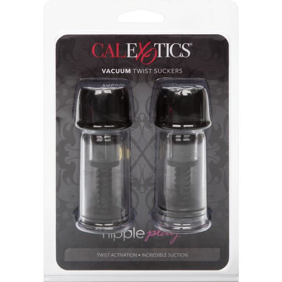 CALEXOTICS - VACCUM TWIST STIMULATING WAVES FOR NIPPLES BLACK - Kink&Play