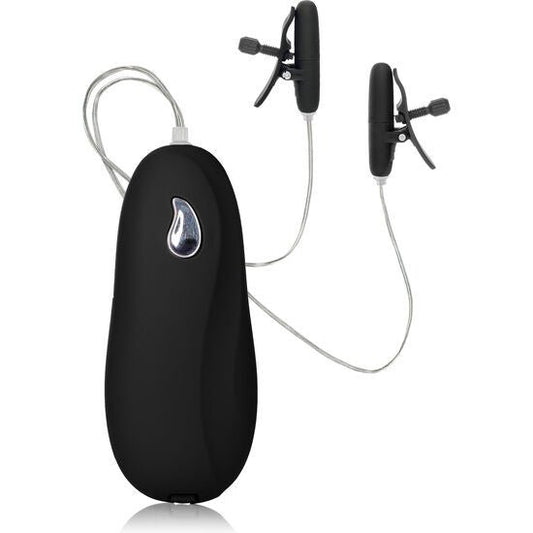 CALEXOTICS - VIBR HEATED NIPPLE TEASERS BLACK - Kink&Play