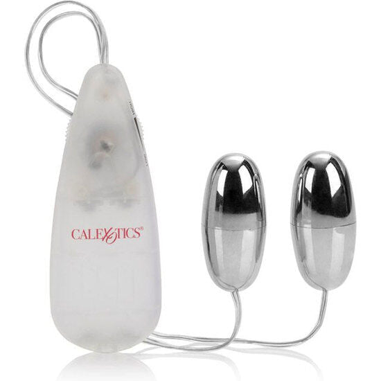 CALEXOTICS - VIBRATING BULLETS SILVER DUO - Kink&Play