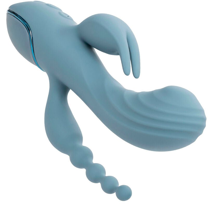 CALEXOTICS - VIBRATOR TRIPLE ECSTASY GREY - Kink&Play