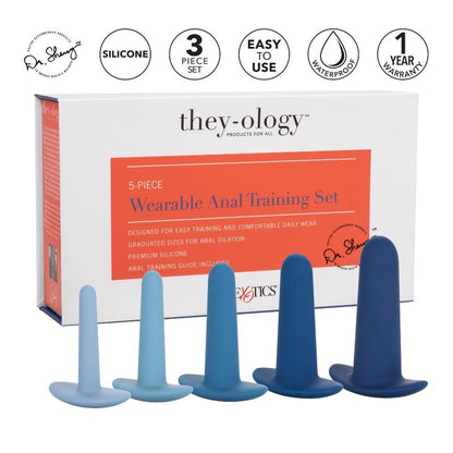 CALEXOTICS - WEARABLE ANAL TRAINING SET 5 PIECES - Kink&Play