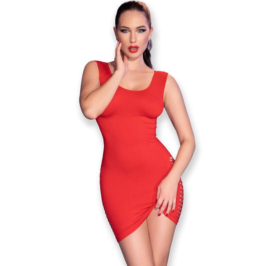 CHILIROSE - CR 4622 DRESS RED S/M - Kink&Play