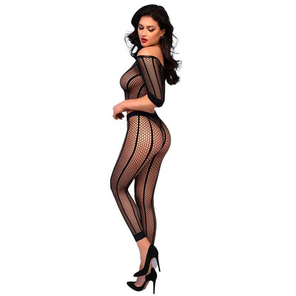 CHILIROSE - CR 4647 TOP & LEGGINS BLACK S/M - Kink&Play