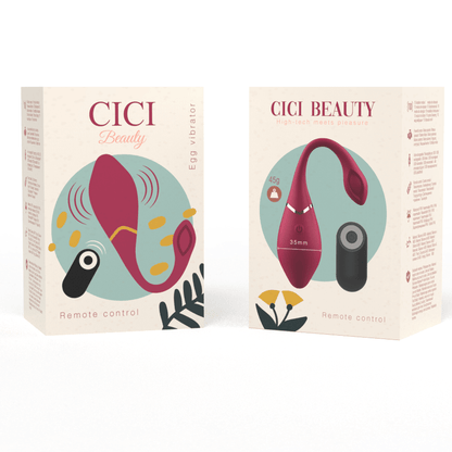 CICI BEAUTY - PREMIUM SILICONE EGG VIBRATOR REMOTE CONTROL - Kink&Play