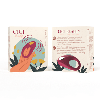CICI BEAUTY - PREMIUM SILICONE VIBRATING RING - Kink&Play