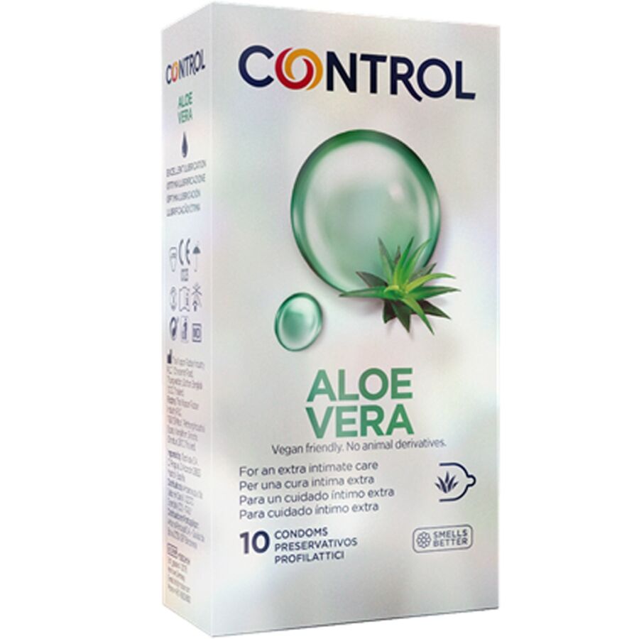 CONTROL - CONDOMS WITH ALOE VERA 10 UNITS - Kink&Play