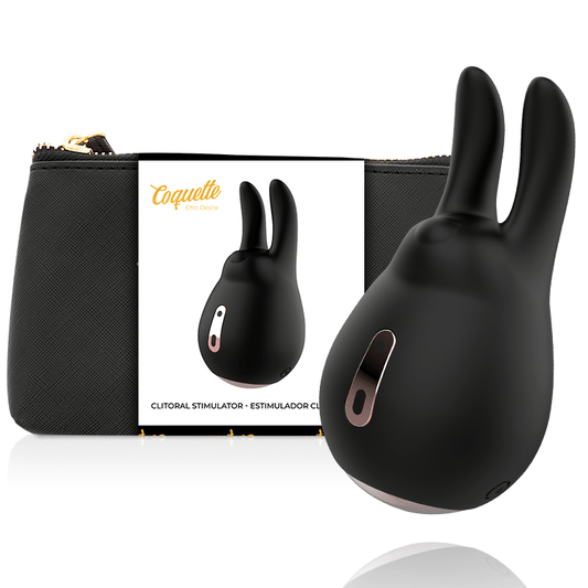 COQUETTE CHIC DESIRE - CLITORIAL STIMULATOR BLACK / GOLD - Kink&Play