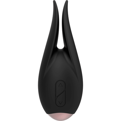 COQUETTE CHIC DESIRE - CLITORIAL STIMULATOR BLACK / GOLD FLOWER - Kink&Play