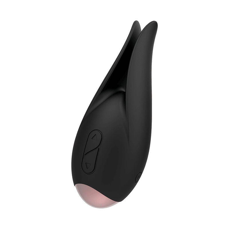 COQUETTE CHIC DESIRE - CLITORIAL STIMULATOR BLACK / GOLD FLOWER - Kink&Play