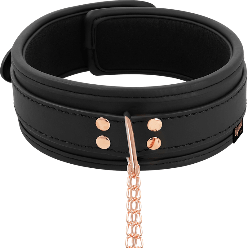 COQUETTE CHIC DESIRE - FANTASY NIPPLE CLAMP NECKLACE WITH NEOPRENE LINING - Kink&Play