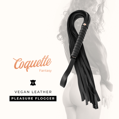 COQUETTE CHIC DESIRE - FANTASY VEGAN LEATHER FLOGGER - Kink&Play