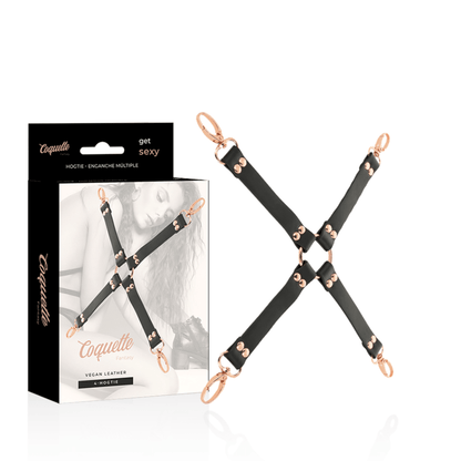 COQUETTE CHIC DESIRE - FANTASY VEGAN LEATHER HOG TIE - Kink&Play