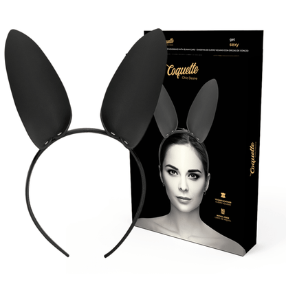 COQUETTE CHIC DESIRE - HEADBAND WITH BUNNY EARS - Kink&Play