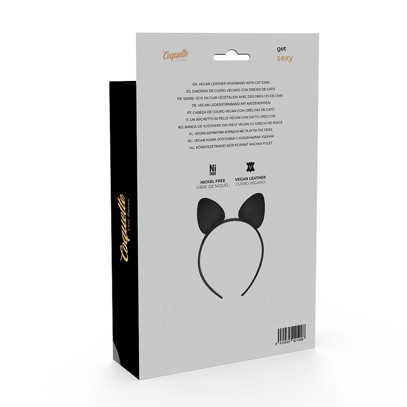 COQUETTE CHIC DESIRE - HEADBAND WITH CAT EARS - Kink&Play