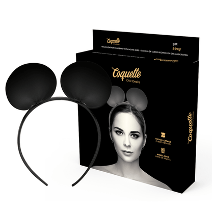 COQUETTE CHIC DESIRE - HEADBAND WITH MOUSE EARS - Kink&Play