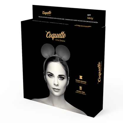 COQUETTE CHIC DESIRE - HEADBAND WITH MOUSE EARS - Kink&Play