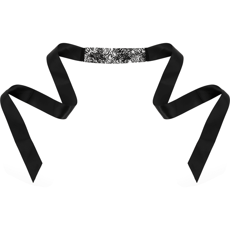 COQUETTE CHIC DESIRE - LACE MASK BLACK - Kink&Play