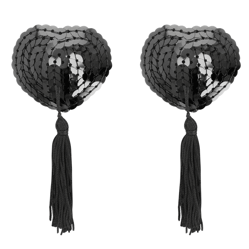 COQUETTE CHIC DESIRE - NIPPLE COVERS BLACK - Kink&Play