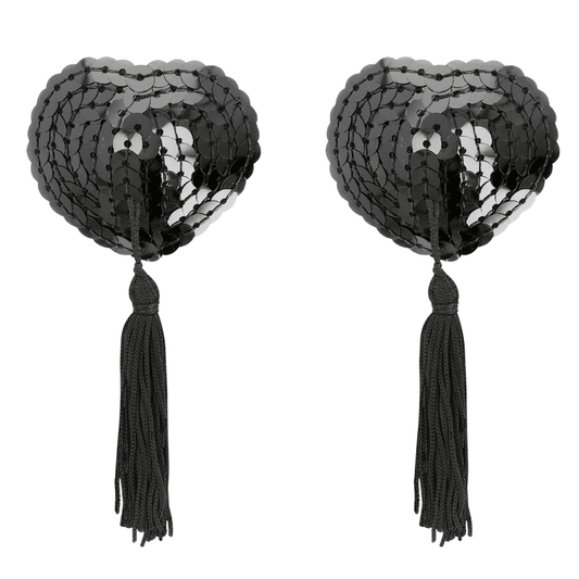 COQUETTE CHIC DESIRE - NIPPLE COVERS BLACK - Kink&Play
