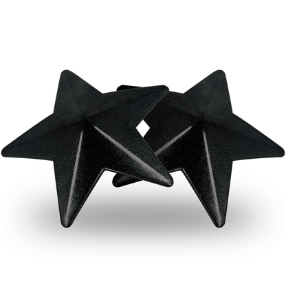 COQUETTE CHIC DESIRE - NIPPLE COVERS BLACK STARS - Kink&Play