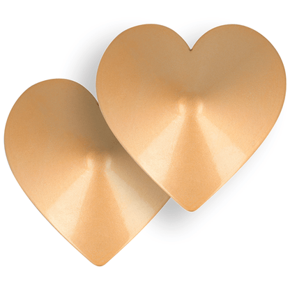 COQUETTE CHIC DESIRE - NIPPLE COVERS GOLDEN HEARTS - Kink&Play