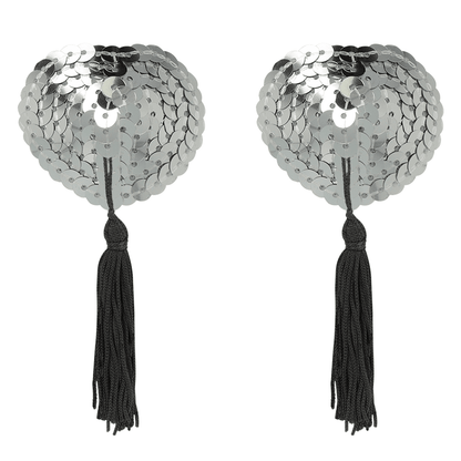 COQUETTE CHIC DESIRE - NIPPLE COVERS SILVER - Kink&Play