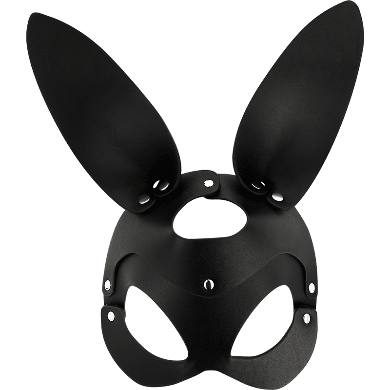COQUETTE CHIC DESIRE - VEGAN LEATHER MASK WITH BUNNY EARS - Kink&Play