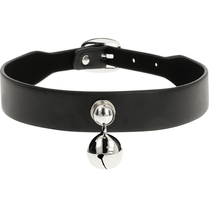 COQUETTE CHIC DESIRE - VEGAN LEATHER NECKLACE WOMAN RATTLE ACCESSORY - Kink&Play