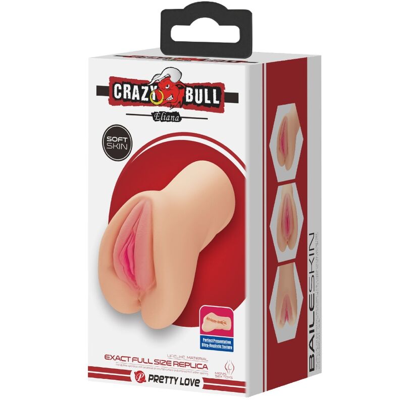 CRAZY BULL - ELIANA VAGINA - SHAPED MASTUBADOR - Kink&Play