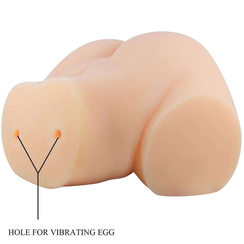 CRAZY BULL - REALISTIC VAGINA AND ANUS EMILIA VIBRATOR - Kink&Play