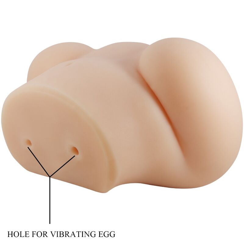 CRAZY BULL - REALISTIC VAGINA AND ANUS LUNA VIBRATOR - Kink&Play
