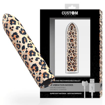 CUSTOM BULLETS - LEOPARD MAGNETIC 10 INTENSITIES - Kink&Play