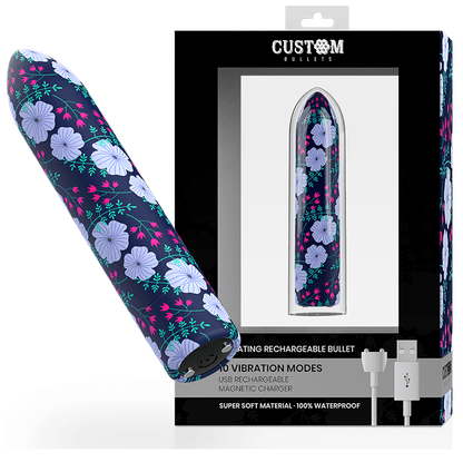 CUSTOM BULLETS - SPRING MAGNETIC BULLET 10 INTENSITIES - Kink&Play
