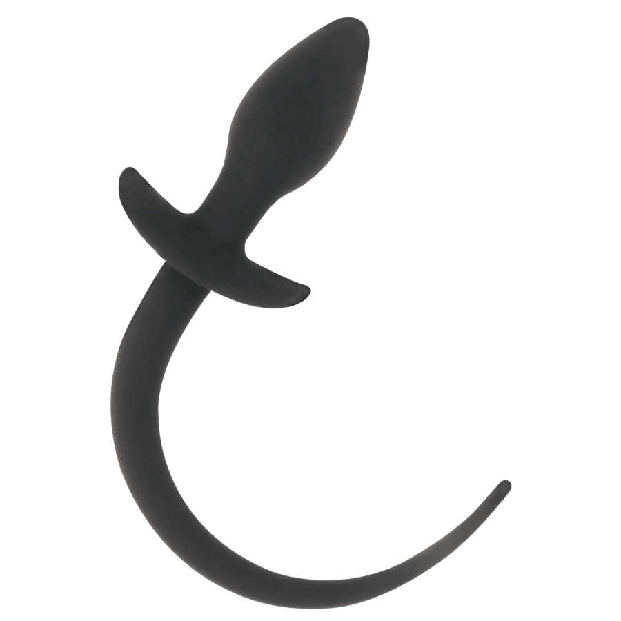 DARKNESS - ANAL PLUG 28 CM BLACK SILICONE - Kink&Play