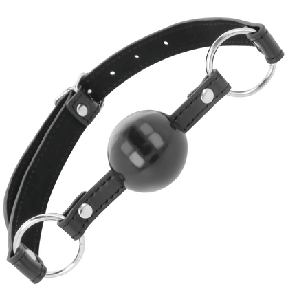 DARKNESS - BLACK BALL GAG - Kink&Play