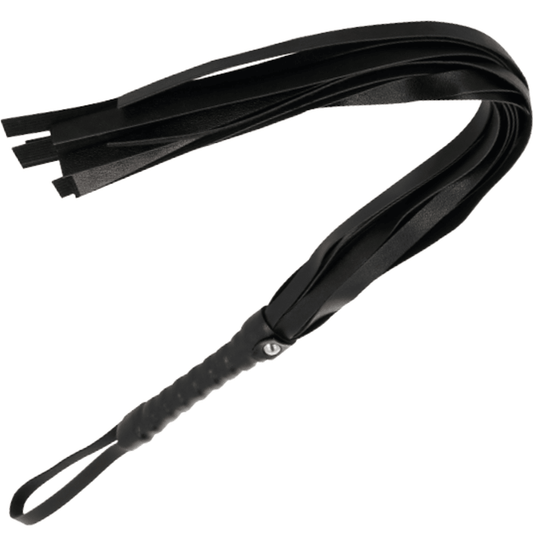 DARKNESS - BLACK BONDAGE WHIP 45 CM - Kink&Play
