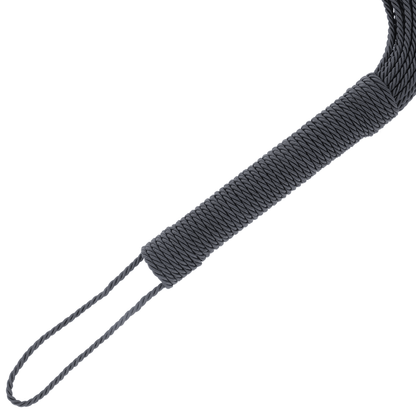 DARKNESS - BLACK BONDAGE WHIP 50CM - Kink&Play