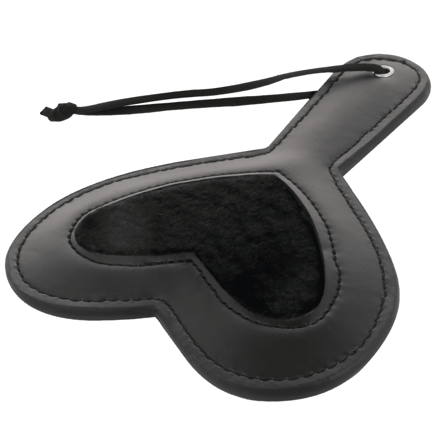 DARKNESS - BLACK FETISH LOVE VELOR PADDLE - Kink&Play