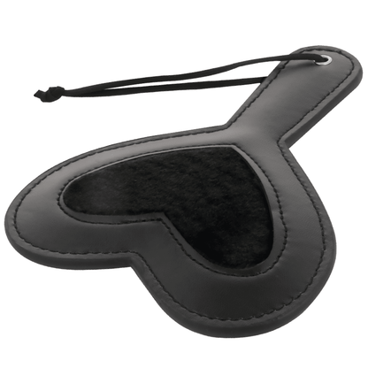 DARKNESS - BLACK FETISH LOVE VELOR PADDLE - Kink&Play