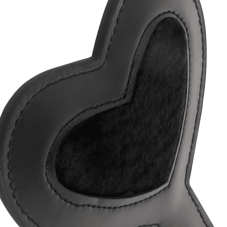 DARKNESS - BLACK FETISH LOVE VELOR PADDLE - Kink&Play