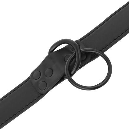 DARKNESS - BLACK NECKLACE WITH CHAIN - Kink&Play