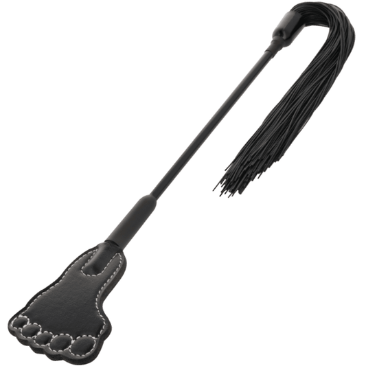 DARKNESS - FETISH CROP AND BLACK WHIP - Kink&Play