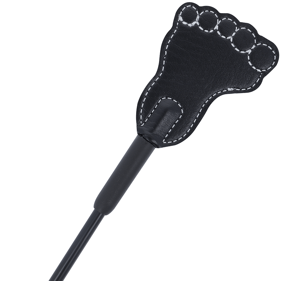 DARKNESS - FETISH CROP AND BLACK WHIP - Kink&Play