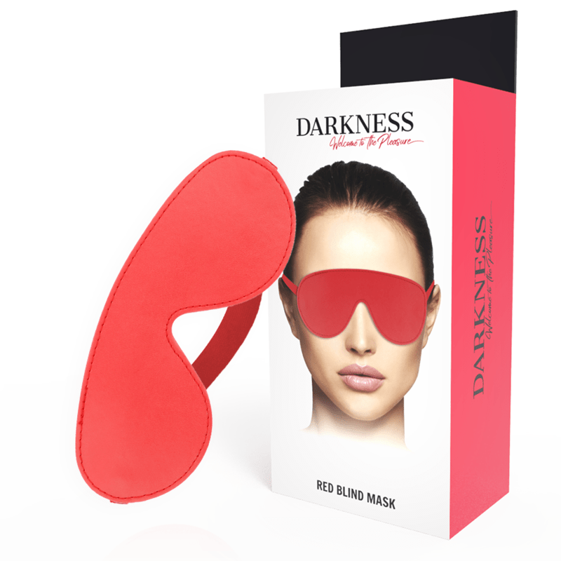 DARKNESS - HIGH QUALITY RED MASK - Kink&Play