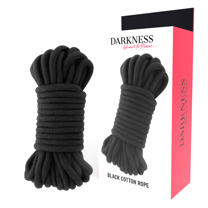 DARKNESS - JAPANESE ROPE 20 M BLACK - Kink&Play