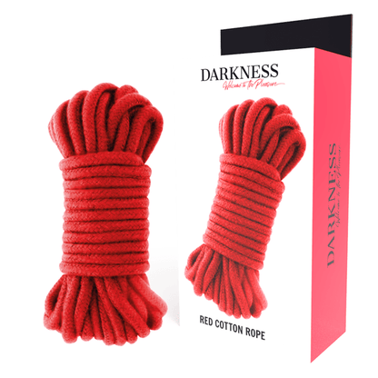 DARKNESS - JAPANESE ROPE 20 M RED - Kink&Play
