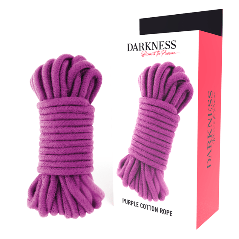 DARKNESS - JAPANESE ROPE 5 M PURPLE - Kink&Play