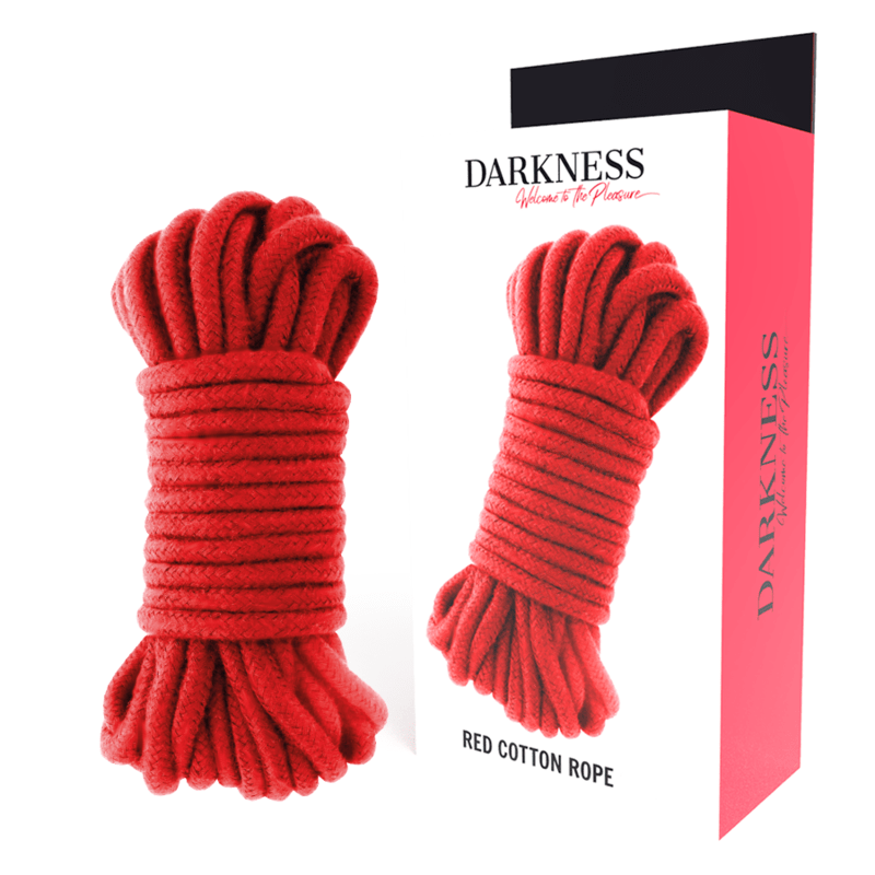 DARKNESS - JAPANESE ROPE 5 M RED - Kink&Play